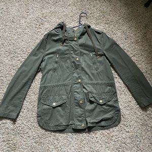 Army green jacket